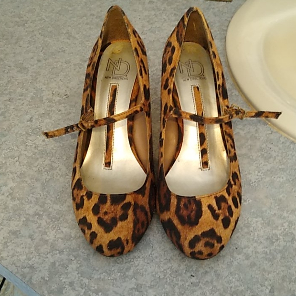 Leopard Heels